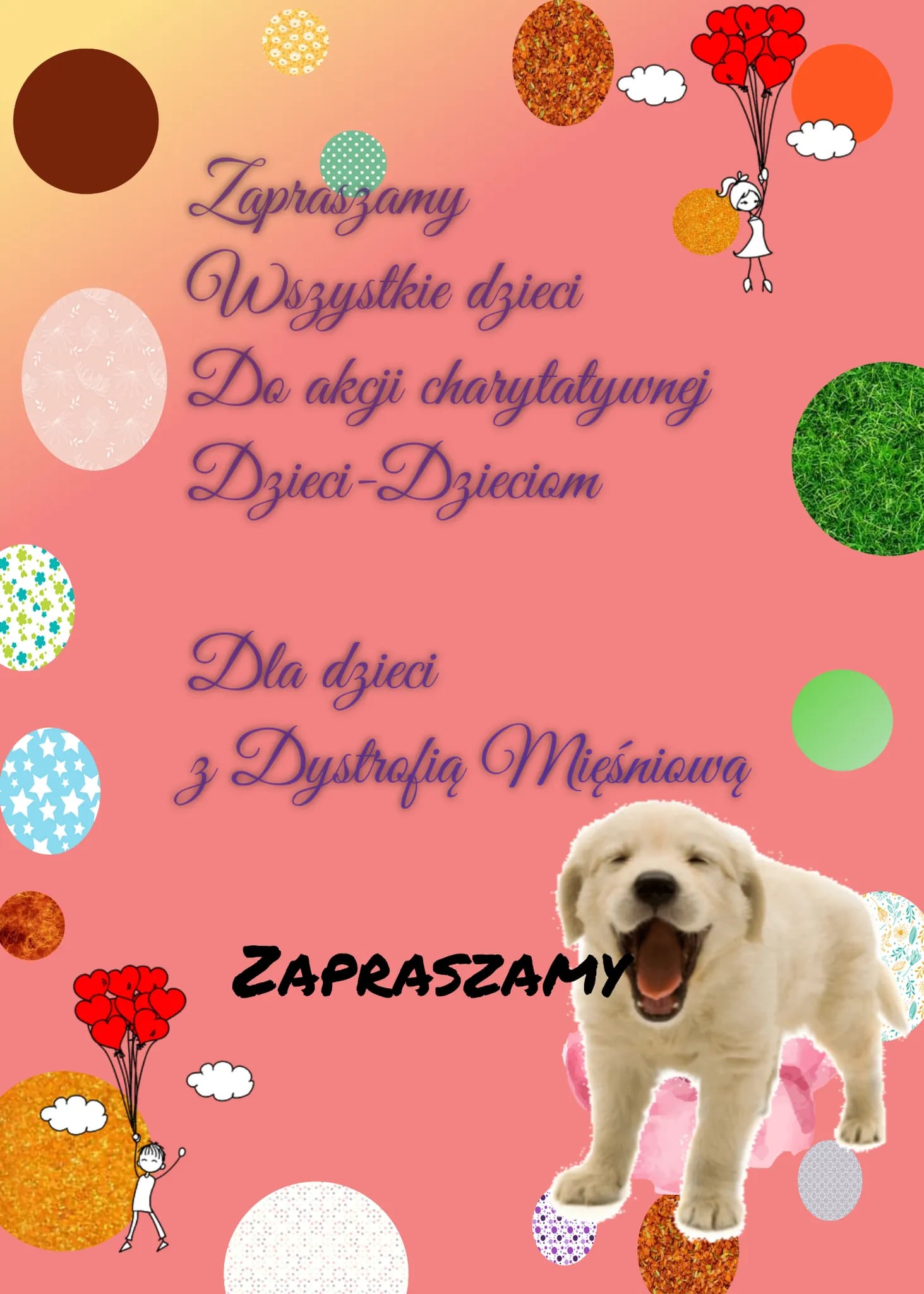 zdjęcie z zaproszeniem