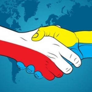 Akcja Pomoc dla Ukrainy zdjęcie dłoni splecionych w geście pokoju i solidarności