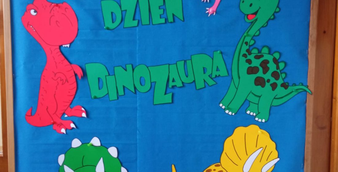 dzień dinozaura ilustracja