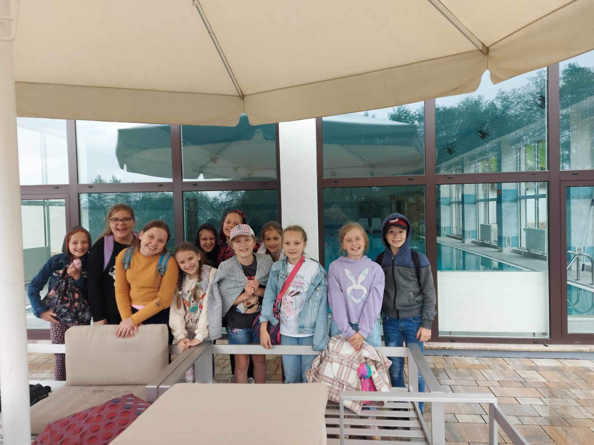 Realizacja zajęć w ramach projektu "Już pływam"