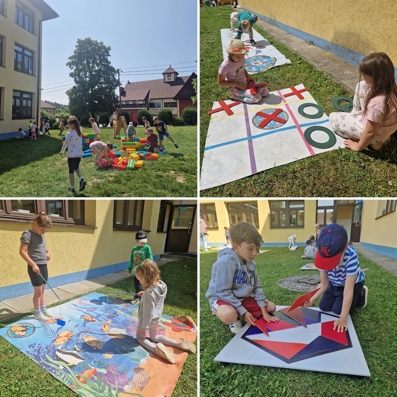 Dzień Dziecka klas 0-3, kolaż 1