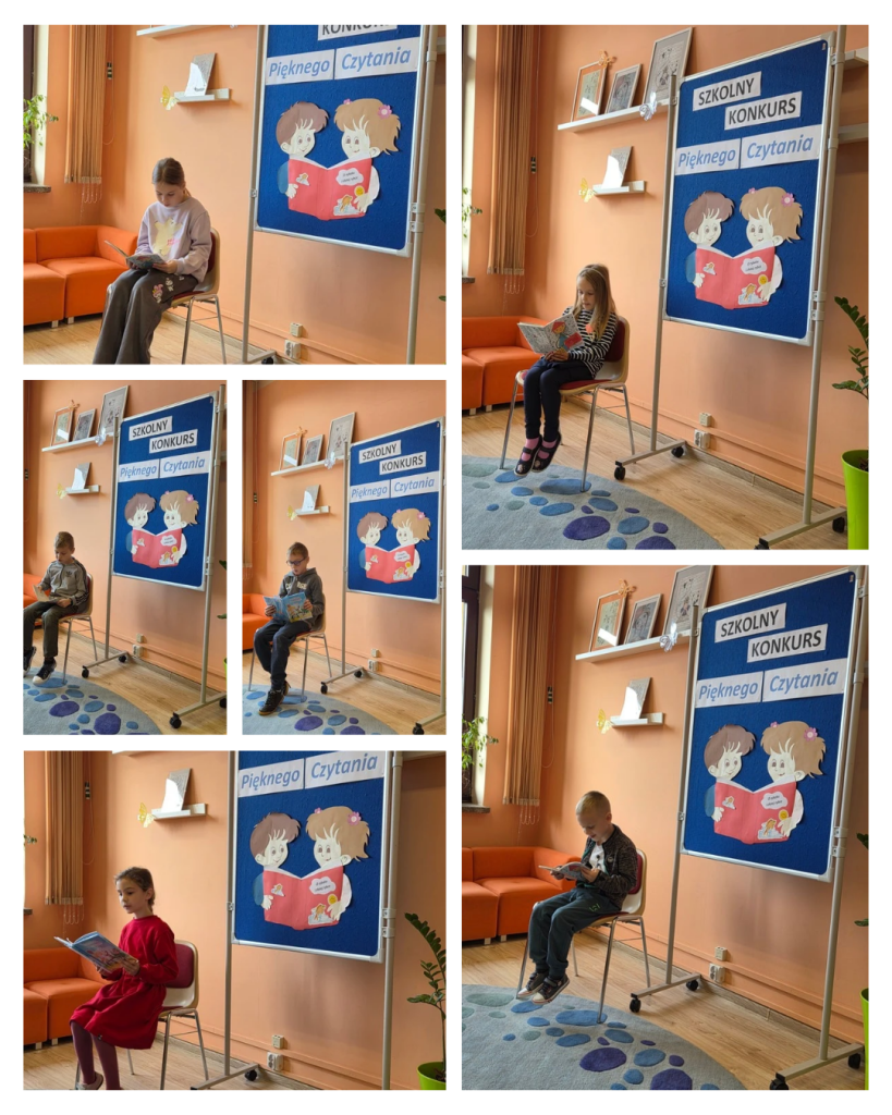 Konkurs Pięknego Czytania dla uczniów klas I - III
