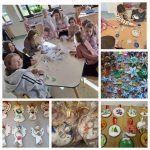 zdjęcie darów wykonanych przez dzieci na kiermasz Bożonarodzeniowy