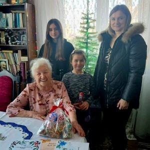 zdjęcie ze spotkania z Panią Rozalią