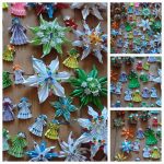 zdjęcie ozdób wykonanych przez Panią Rozalię