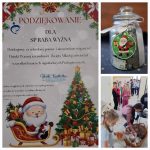 Zdjęcie pierników przygotowanych przez uczniów naszej szkoły i dyplom podziękowania od Fundacji A. Worwy