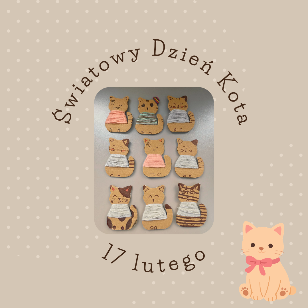 Dzień Kota w świetlicy szkolnej