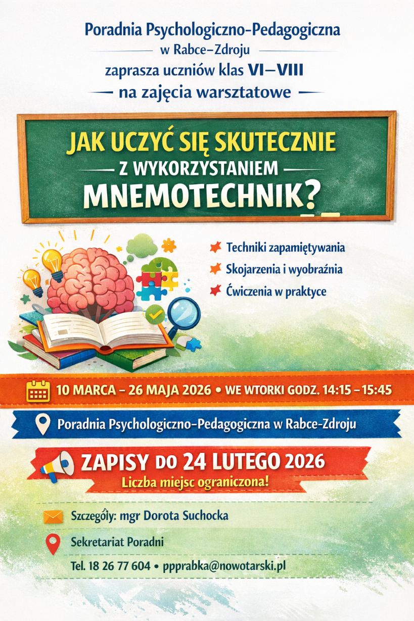 plakat promujący warsztaty