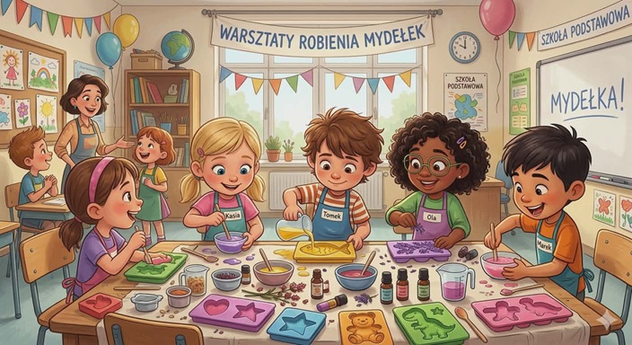 Pachnące warsztaty – robimy mydełka!