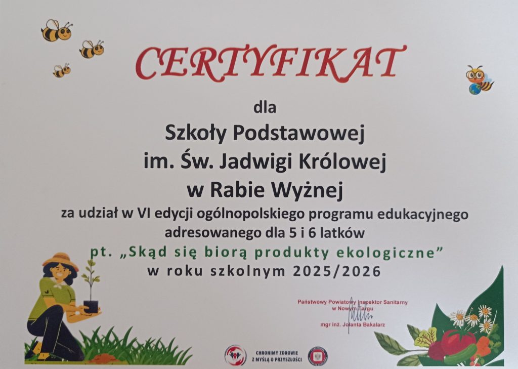 certyfikat