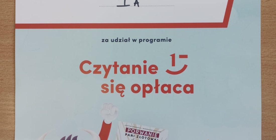 Ogólnopolska Akcja Czytanie się opłaca